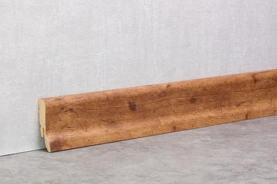 Pinie Antik dunkel - Sockelleiste 58mm Classic