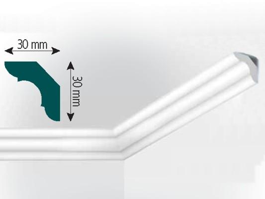 Stuckleiste | Zierprofil | Mod. K 5 |30 x 30 mm | 2,0m Länge